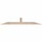 Ekena Millwork Portland Smooth Timber Gable Bracket, Douglas Fir, 60"W x 10"H x 3 1/2"D x 3 1/2"F, 4/12 Pitch GBW060X10X0404POR00SDF - alternate 1